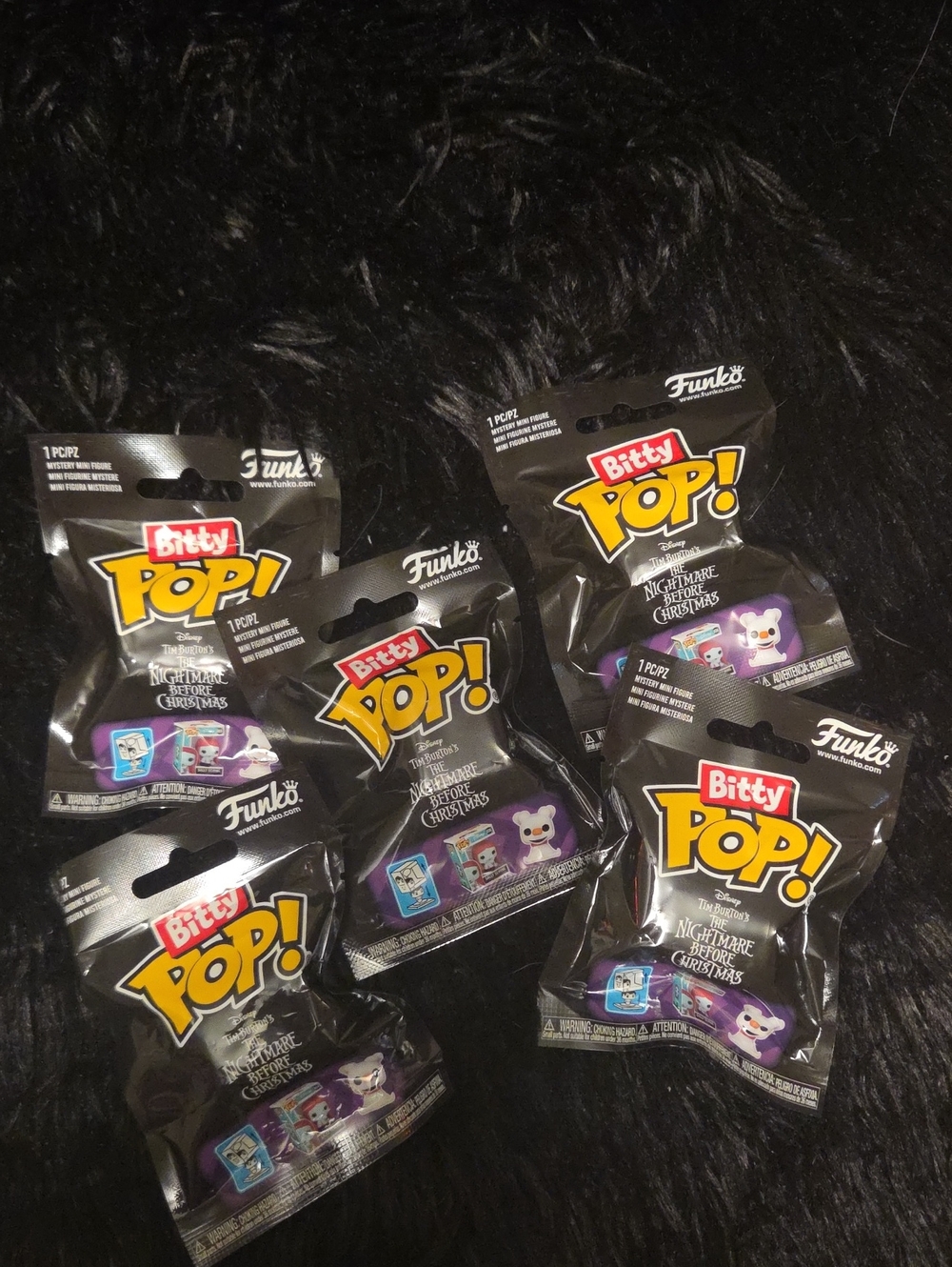 Funko Bitty Pop! The Nightmare Before Christmas Blind Pack - Black & Purple